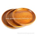 Wooden Serving Tray, Hardwood, Meet FDA, LFGB Standards, FSC Certificate, OEM Orders WelcomedNew